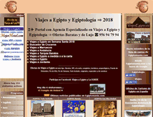 Tablet Screenshot of egiptomania.com